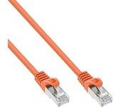 InLine SF/UTP Cat5e 0.3m cable de red Naranja 0,3 m SF/UTP (S-FTP)