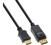 Cable HDMI INLINE (DisplayPort - HDMI)