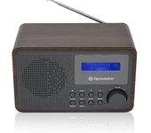 Vintage Digital Dab/ Dab+/ Fm Radio portátil ROADSTAR Hra-700D+/Wd Madeira