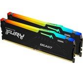 memoria ram kingston fury  64gb ddr5 (2x32)  cl38