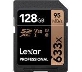 Professional 633x 128 GB SDXC UHS-I Clase 10 LEXAR