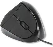 Ratón - USB - Óptico - 1600 Dpi - Ergonómico - Diestro - Negro