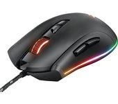 Ratón Gaming TRUST GXT 900 Kudos RGB (1500 dpi - Negro)