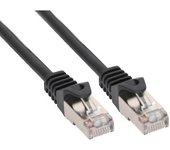 Cable de Red INLINE (RJ45 - 1.5 m - Negro)