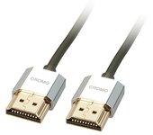 Cable HDMI LINDY (2 m - Negro)