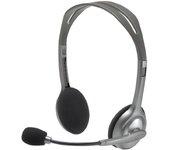 Stereo Headset H110 Auriculares Micrófono Cancelación de ruido Diadema ajustable Gris - 509920602242