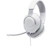 JBL Quantum 100 Auriculares Gaming Multiplataforma Blanco