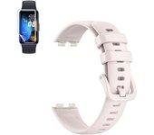 Kit Pulsera Smoothsilicone con Hebilla Película de Hydrogel PHONECARE Compatible con Huawei Band 9 Rosa