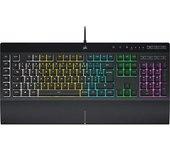 Teclado Gaming CORSAIR K55 RGB PRO AZERTY