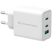 Conceptronic Cargador De Pared Usb-a Y Usb-c