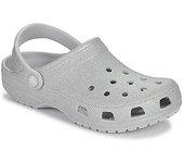 Crocs classic glitter zueco mujer