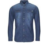 Camisa Vaquera JACK AND JONES (XL - Azul)