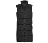 Superdry Chaleco Studios Longline Quilted Negro