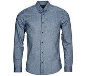 Camisa JACK & JONES Classic Melange Azul (L)