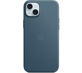 iphone 15 plus woven case blue