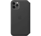 iphone 11 pro leather black