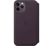 iphone 11 pro leather aubergine