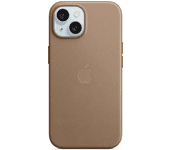 iphone 15 woven case taupe