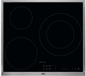 vitroceramica induccion aeg ikb63301xb 3 zonas coccion ancho 59 cm