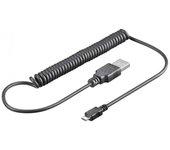 Cable USB GOOBAY (USB - 1 m - Negro)