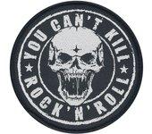 Parche de Generic - You Can't Kill Rock N Roll - para negro-blanco