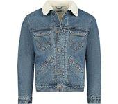 Chaqueta WRANGLER Vaquera Sherpa Wranch Mezclilla Azul (M)