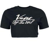 Camiseta VANS GO ANYPLACE CREW CROP II VN000GJ1BLK1 Negro