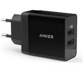 Anker PowerPort II 2 Cargador USB de Pared 24W Negro