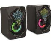 Denver GAS-500 Altavoces Gaming 2x3W RSM USB RGB