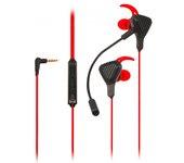 Celly CyberWired Auriculares Gaming Negros/Rojos