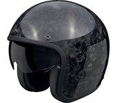 Scorpion Belfast Evo Onyx Carbon Casco Jet - Negro (2XL)