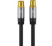 70389 cable coaxial 10 m Negro