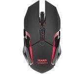 Mouse raton mars gaming optico wireless