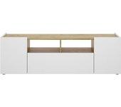 Mueble de tv isola en blanco y nordic 44 x 142 x 35 cm