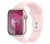 APPLE Watch Series 9 45 mm Digital 396 x 484 Pixeles Pantalla táctil 4G Rosa Wifi GPS (satélite)