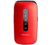 Teléfono Movil Panasonic KX-TU550 Rojo