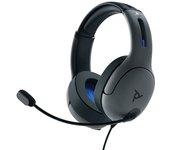 PDP Gaming LVL50 Auriculares Gaming Grises para PS4