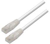 CABLE RED UTP CAT6 RJ45 AISENS 0.5M BLANCO