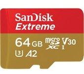 Tarjeta Micro SD SanDisk Extreme 64 GB