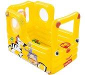 Piscina de Bolas Hinchable Bestway Fisher Price Coche de Carreras 137x96x96 cm