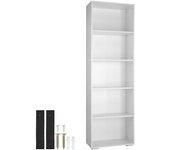 TECTAKE Lexi Bookcase 5 Compartimentos