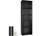 TECTAKE Lexi Bookcase 5 Compartimentos