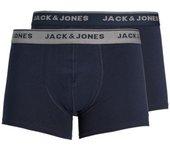 Jack&Jones Trunk - Marino - Calzoncillos Bóxer talla S