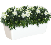 Jardinera l venezia blanco 77,9x24,3x22cm