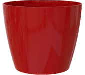 Vaso ARTEVASI San Remo V/16 (14.50x16x16cm - Rojo)