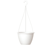 Vaso ARTEVASI Suspensión (17.1x25x25cm - Blanco)