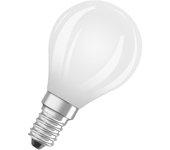 Bombilla led e14 esférica 806 lm blanco cálido opaco