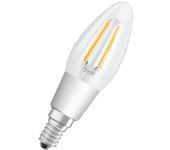 Bombilla led e27 vela 470 lúmenes blanco cálido