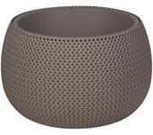 Maceta de plástico splofy bowl beige 29 cm