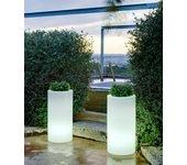 Macetero decorativo exterior led palma 70